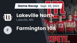 Recap: Lakeville North  vs. Farmington 10A 2023