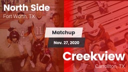 Matchup: North Side High vs. Creekview  2020