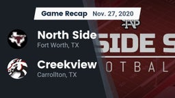Recap: North Side  vs. Creekview  2020