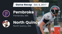 Recap: Pembroke  vs. North Quincy  2017