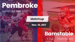 Matchup: Pembroke  vs. Barnstable  2017