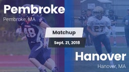 Matchup: Pembroke  vs. Hanover  2018