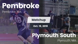 Matchup: Pembroke  vs. Plymouth South  2018