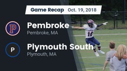 Recap: Pembroke  vs. Plymouth South  2018