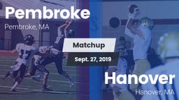 Matchup: Pembroke  vs. Hanover  2019