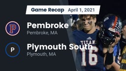 Recap: Pembroke  vs. Plymouth South  2021