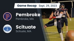 Recap: Pembroke  vs. Scituate  2023