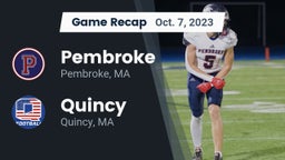 Recap: Pembroke  vs. Quincy  2023