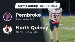 Recap: Pembroke  vs. North Quincy  2023