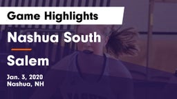 Nashua  South vs Salem  Game Highlights - Jan. 3, 2020