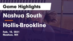 Nashua  South vs Hollis-Brookline  Game Highlights - Feb. 10, 2021