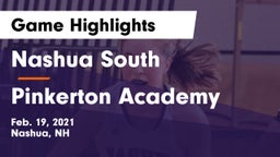 Nashua  South vs Pinkerton Academy Game Highlights - Feb. 19, 2021