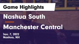 Nashua  South vs Manchester Central  Game Highlights - Jan. 7, 2022