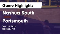 Nashua  South vs Portsmouth  Game Highlights - Jan. 26, 2022