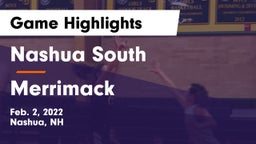 Nashua  South vs Merrimack  Game Highlights - Feb. 2, 2022