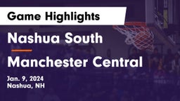 Nashua  South vs Manchester Central  Game Highlights - Jan. 9, 2024
