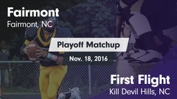 Matchup: Fairmont  vs. First Flight  2016
