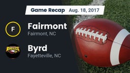 Recap: Fairmont  vs. Byrd  2017