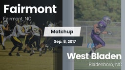 Matchup: Fairmont  vs. West Bladen  2017