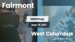 Matchup: Fairmont  vs. West Columbus  2017