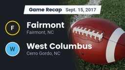 Recap: Fairmont  vs. West Columbus  2017
