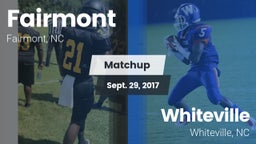 Matchup: Fairmont  vs. Whiteville  2017
