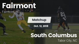Matchup: Fairmont  vs. South Columbus  2018