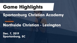 Spartanburg Christian Academy  vs Northside Christian - Lexington Game Highlights - Dec. 7, 2019