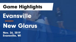 Evansville  vs New Glarus  Game Highlights - Nov. 26, 2019
