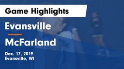 Evansville  vs McFarland  Game Highlights - Dec. 17, 2019