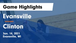 Evansville  vs Clinton  Game Highlights - Jan. 14, 2021