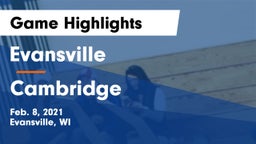 Evansville  vs Cambridge  Game Highlights - Feb. 8, 2021