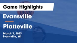 Evansville  vs Platteville  Game Highlights - March 3, 2023