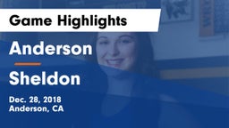 Anderson  vs Sheldon  Game Highlights - Dec. 28, 2018