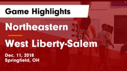 Northeastern  vs West Liberty-Salem  Game Highlights - Dec. 11, 2018