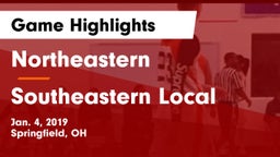 Northeastern  vs Southeastern Local  Game Highlights - Jan. 4, 2019