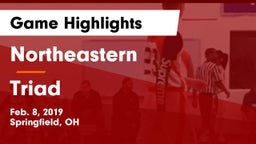 Northeastern  vs Triad  Game Highlights - Feb. 8, 2019