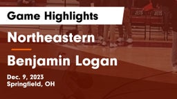 Northeastern  vs Benjamin Logan  Game Highlights - Dec. 9, 2023
