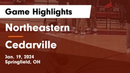 Northeastern  vs Cedarville  Game Highlights - Jan. 19, 2024
