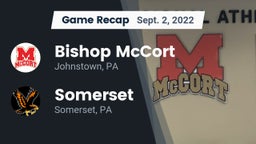 Recap: Bishop McCort  vs. Somerset  2022