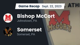 Recap: Bishop McCort  vs. Somerset  2023