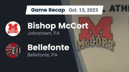 Recap: Bishop McCort  vs. Bellefonte  2023