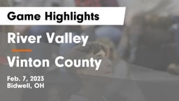 River Valley  vs Vinton County  Game Highlights - Feb. 7, 2023