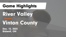 River Valley  vs Vinton County  Game Highlights - Dec. 12, 2023