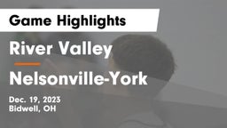 River Valley  vs Nelsonville-York  Game Highlights - Dec. 19, 2023