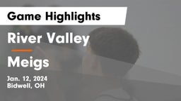 River Valley  vs Meigs  Game Highlights - Jan. 12, 2024