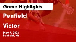 Penfield  vs Victor  Game Highlights - May 7, 2022