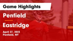 Penfield  vs Eastridge  Game Highlights - April 27, 2023