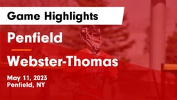 Penfield  vs Webster-Thomas  Game Highlights - May 11, 2023