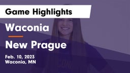 Waconia  vs New Prague  Game Highlights - Feb. 10, 2023